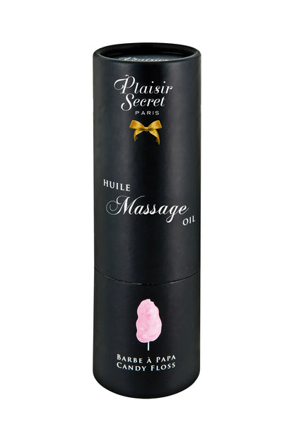 Huile de Massage Gourmande Barbe à Papa - Plaisir Secret