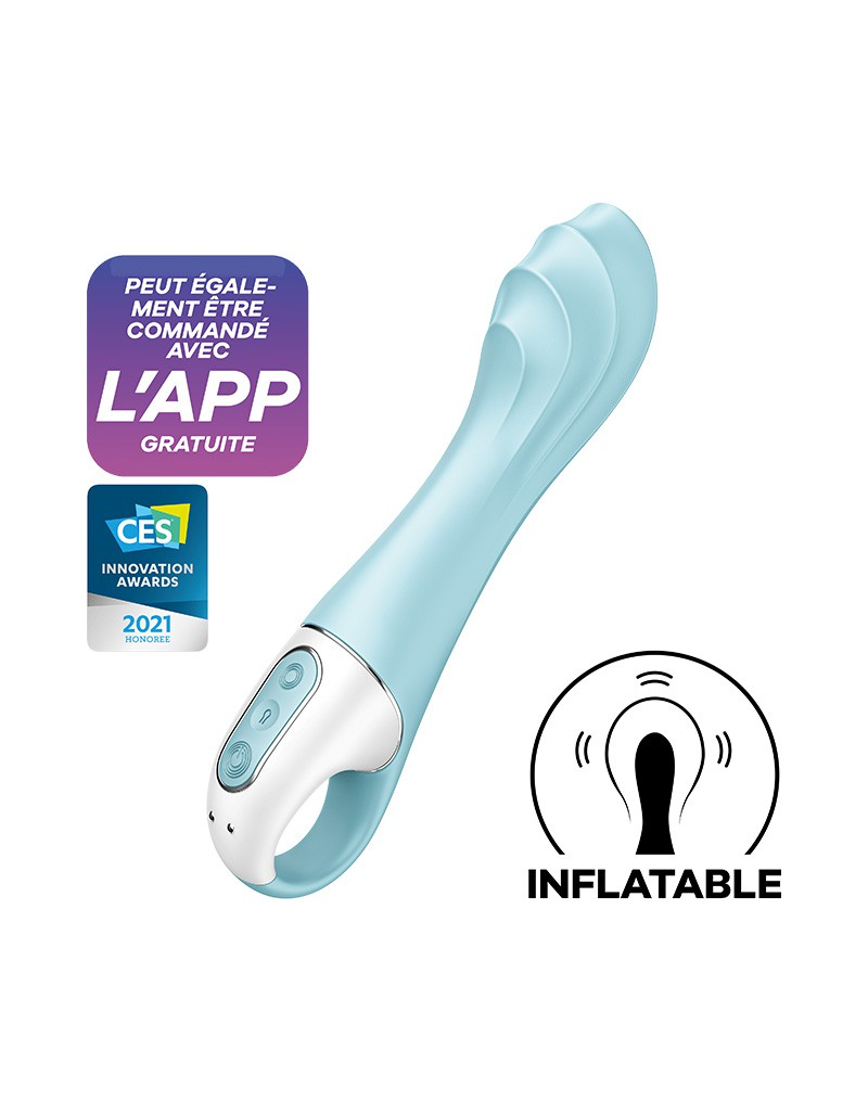 Air Pump Inflatable Vibrator with App - Satisfyer