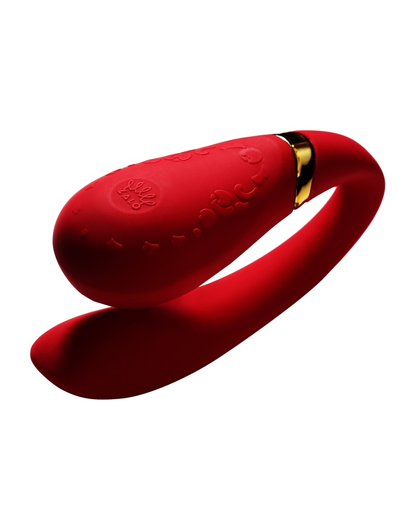 Fanfan Red Vibrator with App and Remote Control - Zalo