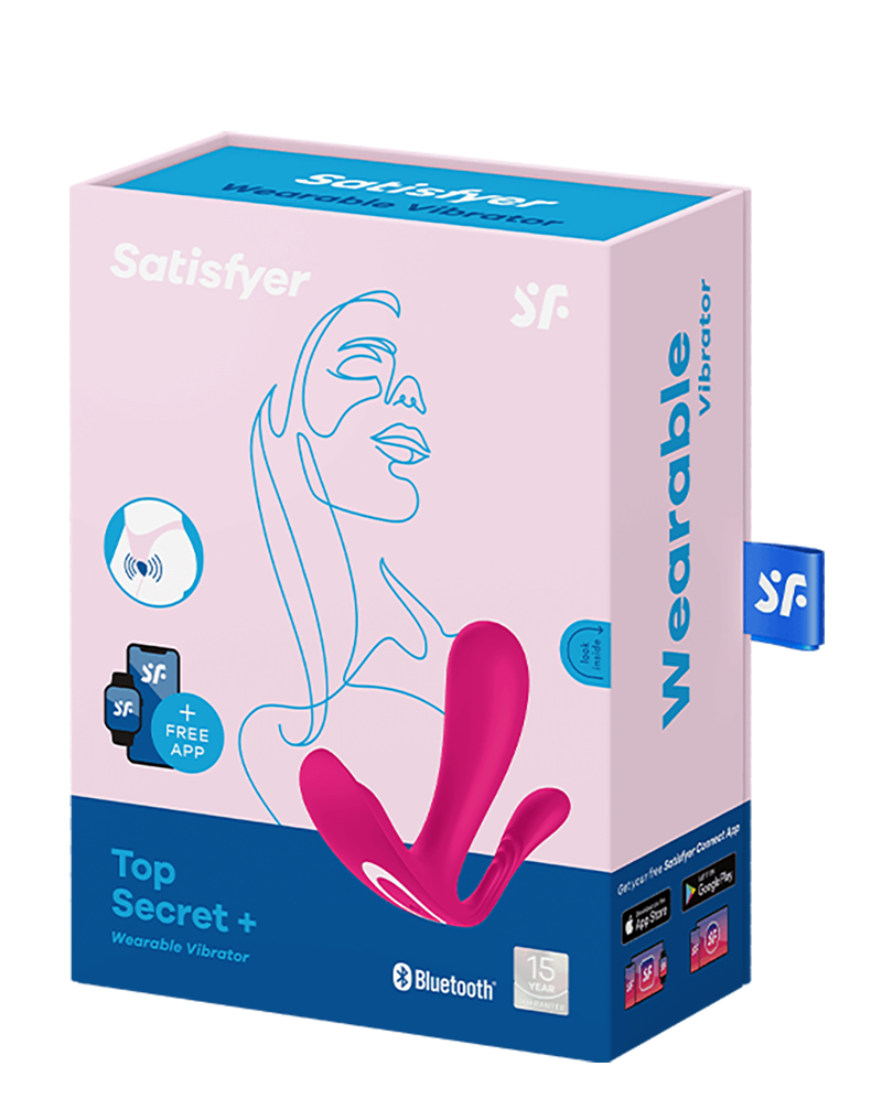 Top Secret + Portable Vibrator - Pink - Satisfyer