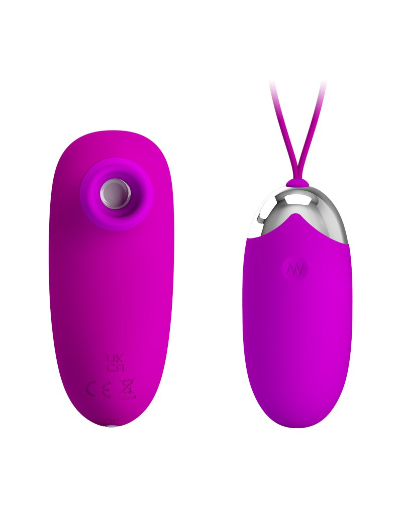 Orthus Air Pulse and Vibrating Egg with Remote Control - PrettyLove