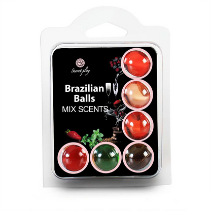 Huile de Massage Brazilian Balls Mix Scent - Secret Play