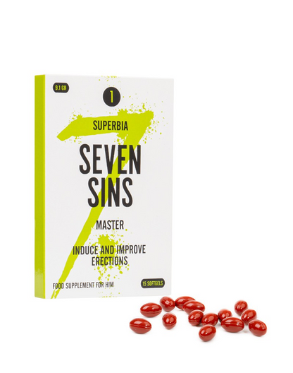 Stimulant Sexuel pour Homme Superbia Seven Sins Master - Morningstar Pharma B.V.