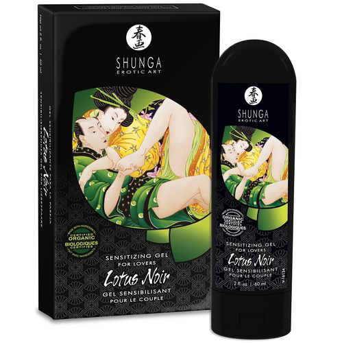 Sensitizing and Intensifying Gel Unisex Lotus Noir - Shunga