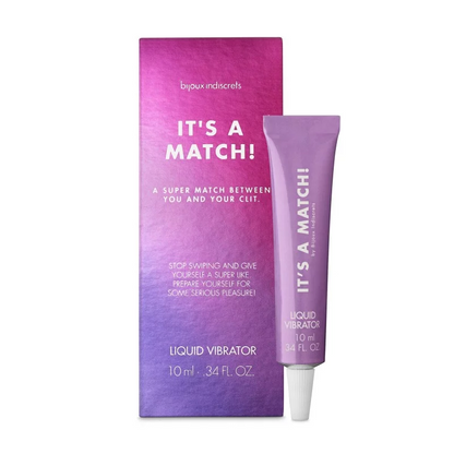It's A Match! Vibrating and Heating Gel! - Indiscreet Jewelry