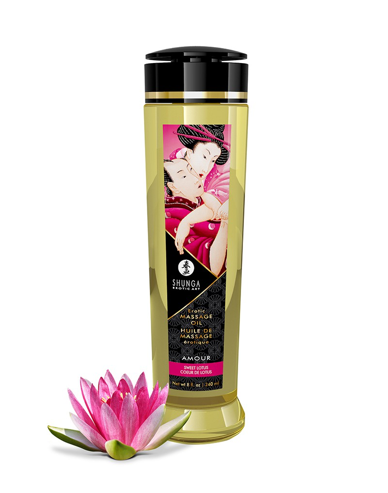 Sweet Lotus Massage Oil - Shunga