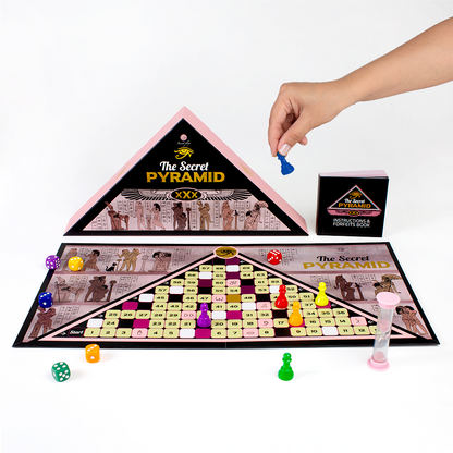 Hot The Secret Pyramid XXX Multilingual Board Game - Secret Play