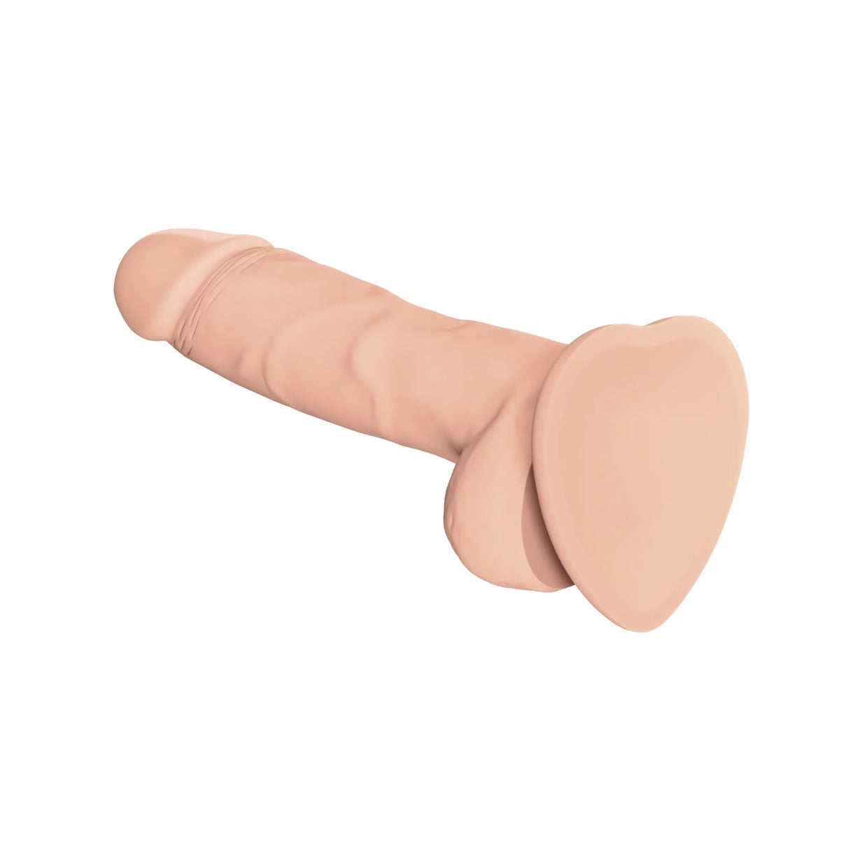 Dildo Gode Soft Realistic Dildo Vanille M - Strap-on-me