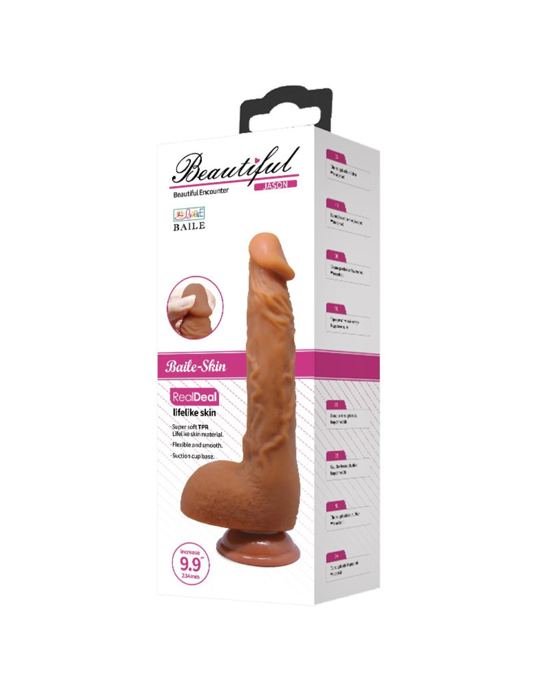 Gode Dildo Beautiful Jason XL - Baile