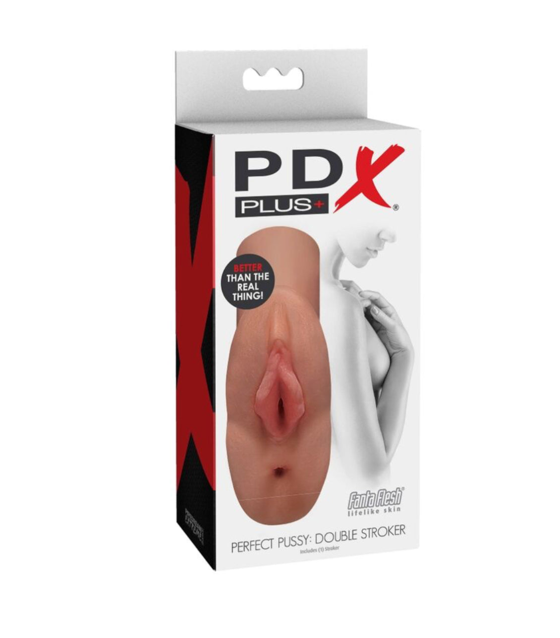 Masturbateur Réaliste Perfect Pussy Double Stroker Caramel - PDX Plus