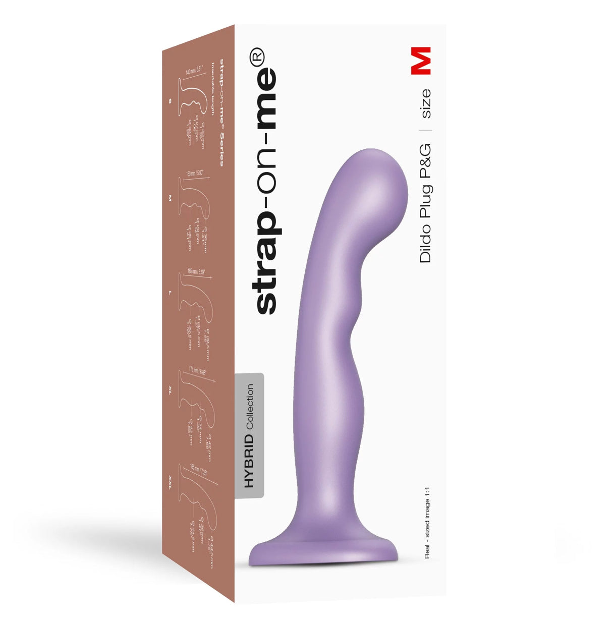 Dildo-Gode Plug P&G M - Strap-on-me