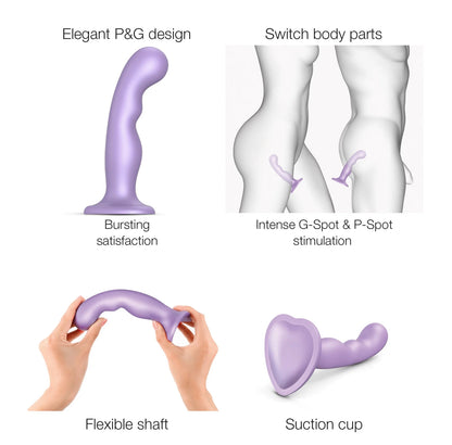 Dildo-Gode Plug P&G M - Strap-on-me