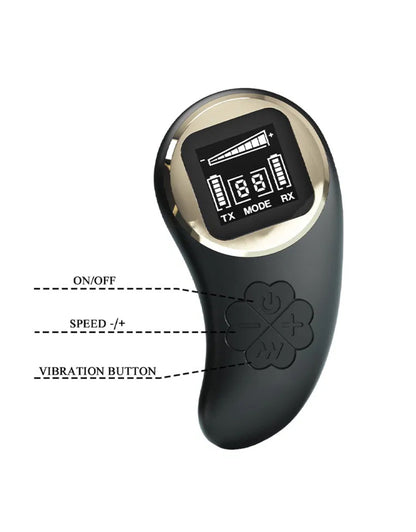 Vibromasseur pour couple ou en solo avec télécommande Nathan - Pretty Love