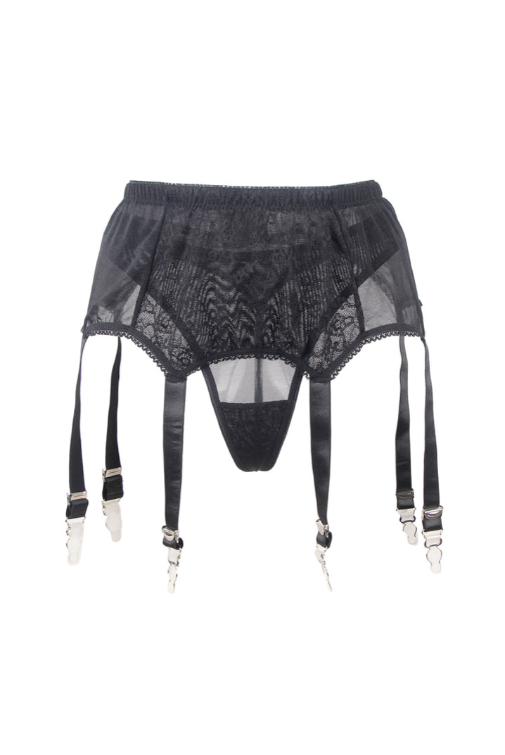 Porte-jarretelles rétro à 6 clips - Paris Hollywood