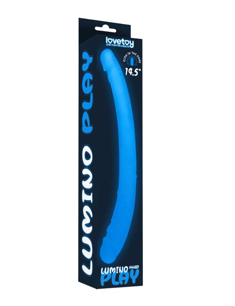 Gode - Dildo à double extrémité Lumino Play 37 cm - LoveToy