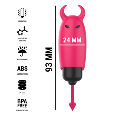 Mini vibro clitoridien Scarlet - Intense