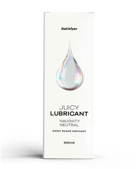 Lubrifiant nature base eau Juicy Naughty Neutral - Satisfyer