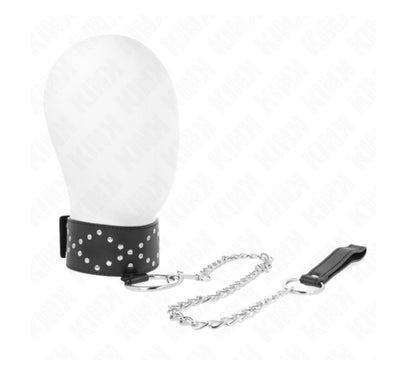 Collier avec clous et Laisse - Kink