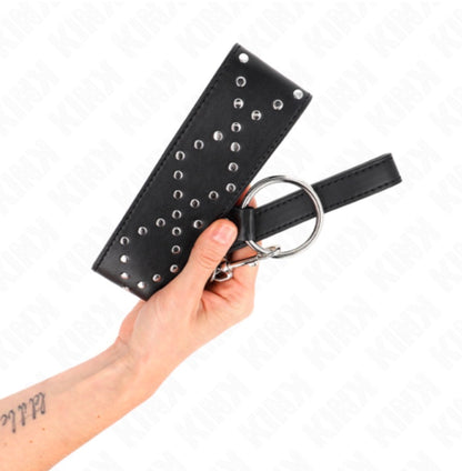 Collier avec clous et Laisse - Kink