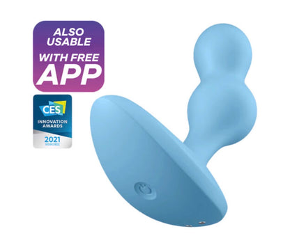 Plug et Stimulateur Prostate Deep Diver Vibrating avec App - Satisfyer