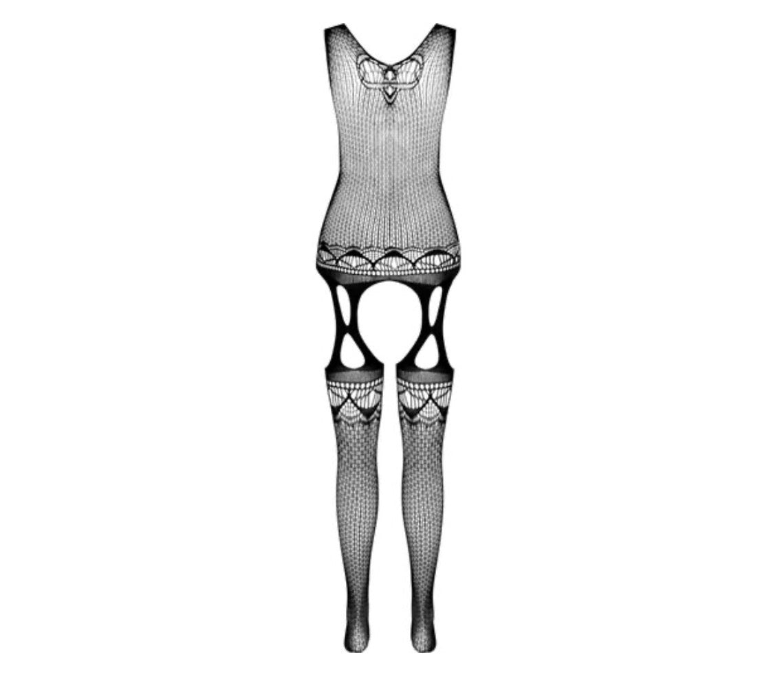Catsuit Bodystocking Noir BS099 - Passion