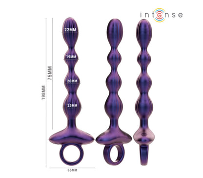 Plug anal vibrant avec télécommande Jackie - Intense