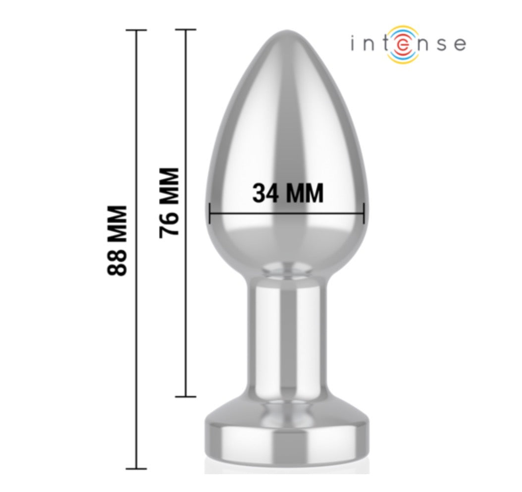 Plug anal vibrant avec télécommande - Intense