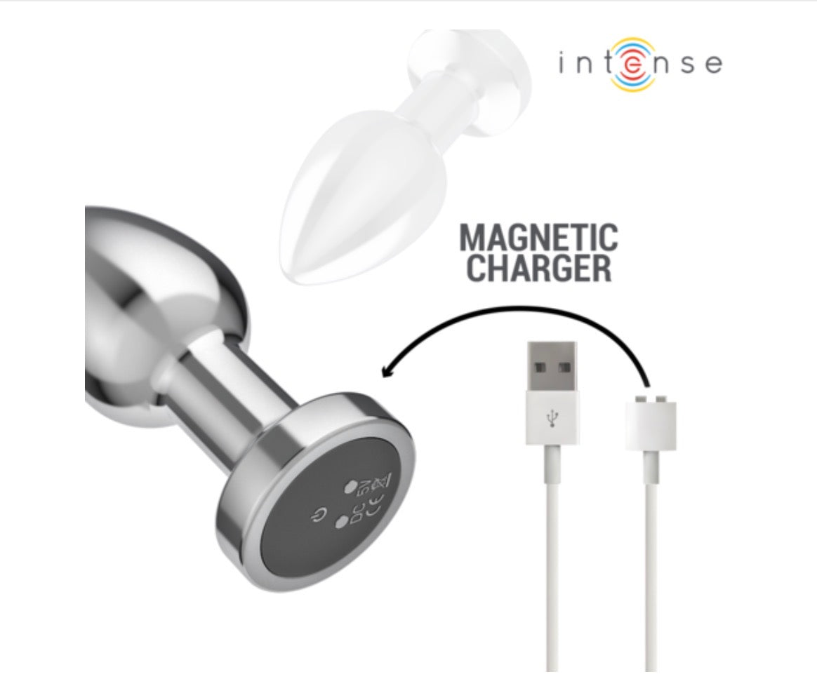 Plug anal vibrant avec télécommande - Intense