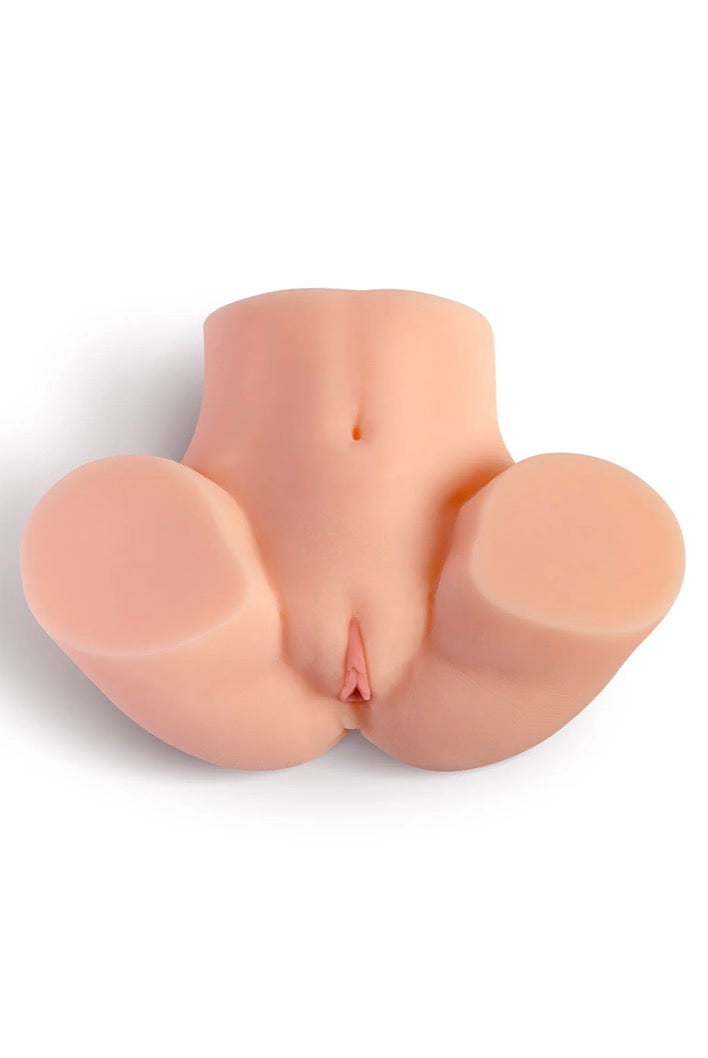 Double Masturbateur Réaliste Vibrant Vagin et Anus Real Briana - Real Body