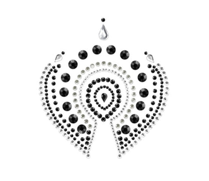 Bijoux de corps réutilisables Flamboyant noir et argent - Bijoux Indiscrets