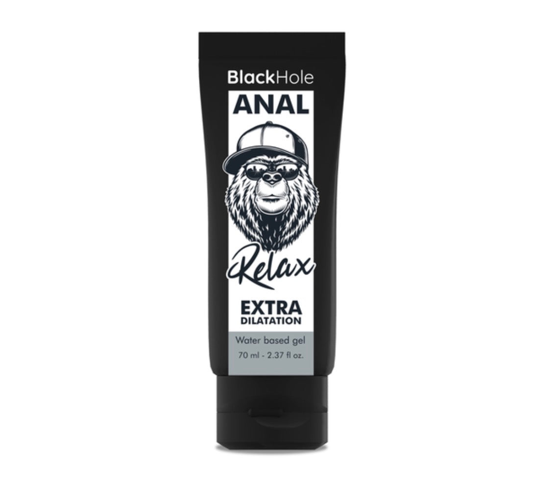 Lubrifiant anal relaxant à base d’eau Extra Dilatation - Black Hole