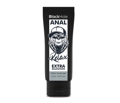 Lubrifiant anal relaxant à base d’eau Extra Dilatation - Black Hole