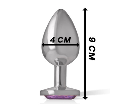 Plug anal L Violet - Intense