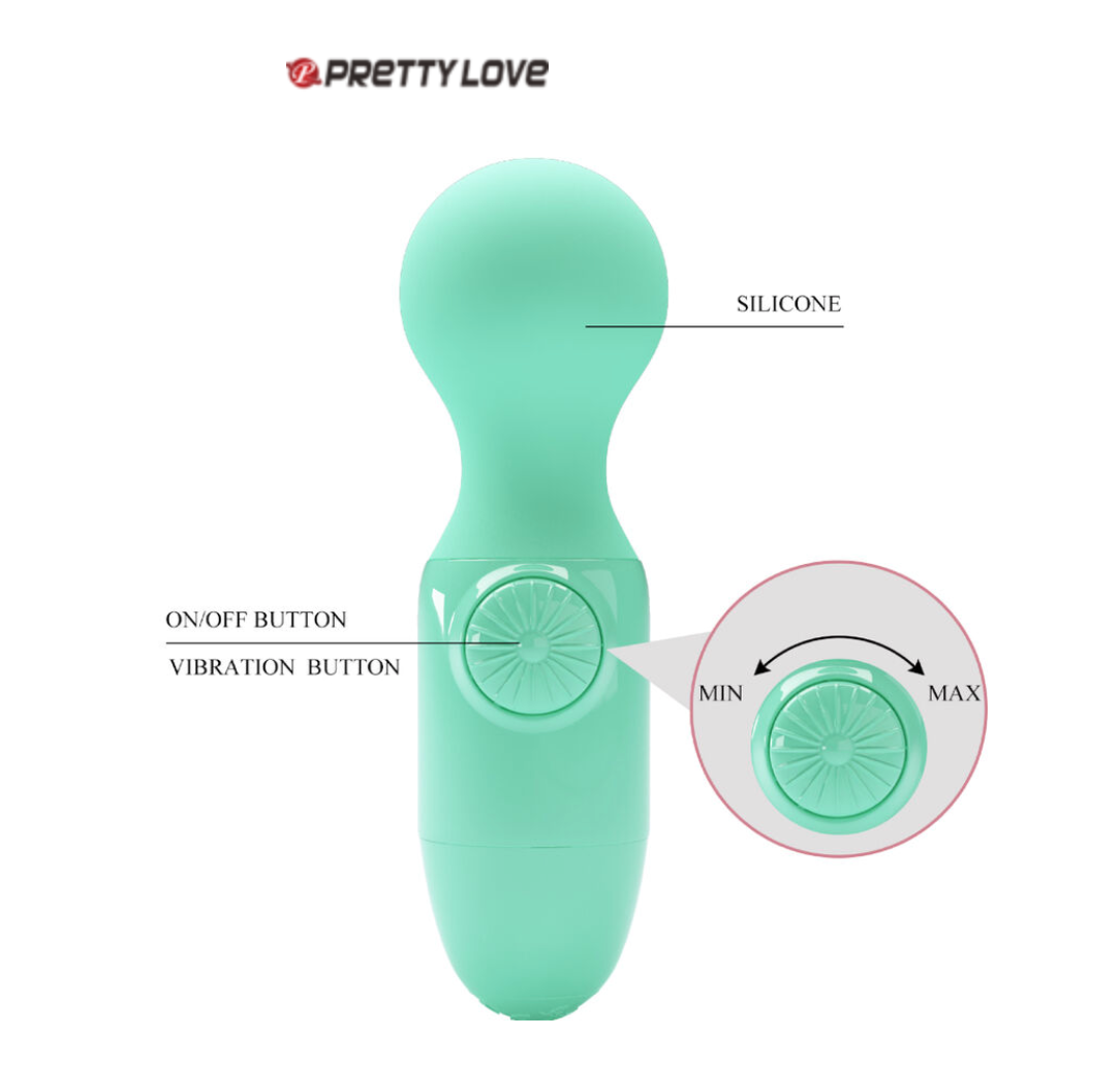 Mini Wand Little Cute Vert - Pretty Love