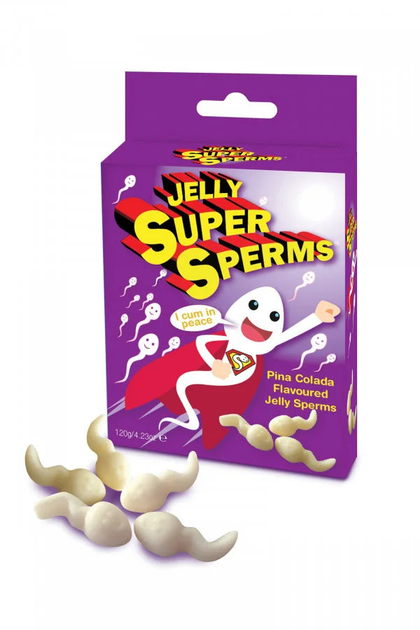 Pina Colada Jelly Super Sperms Candy - Spencer & Fleetwood