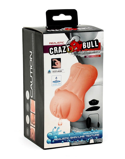 Masturbateur Réaliste Vibrant Soft Vagina - Crazy Bull