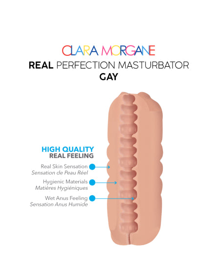 Masturbateur Real Perfection Anus Homme - Clara Morgane