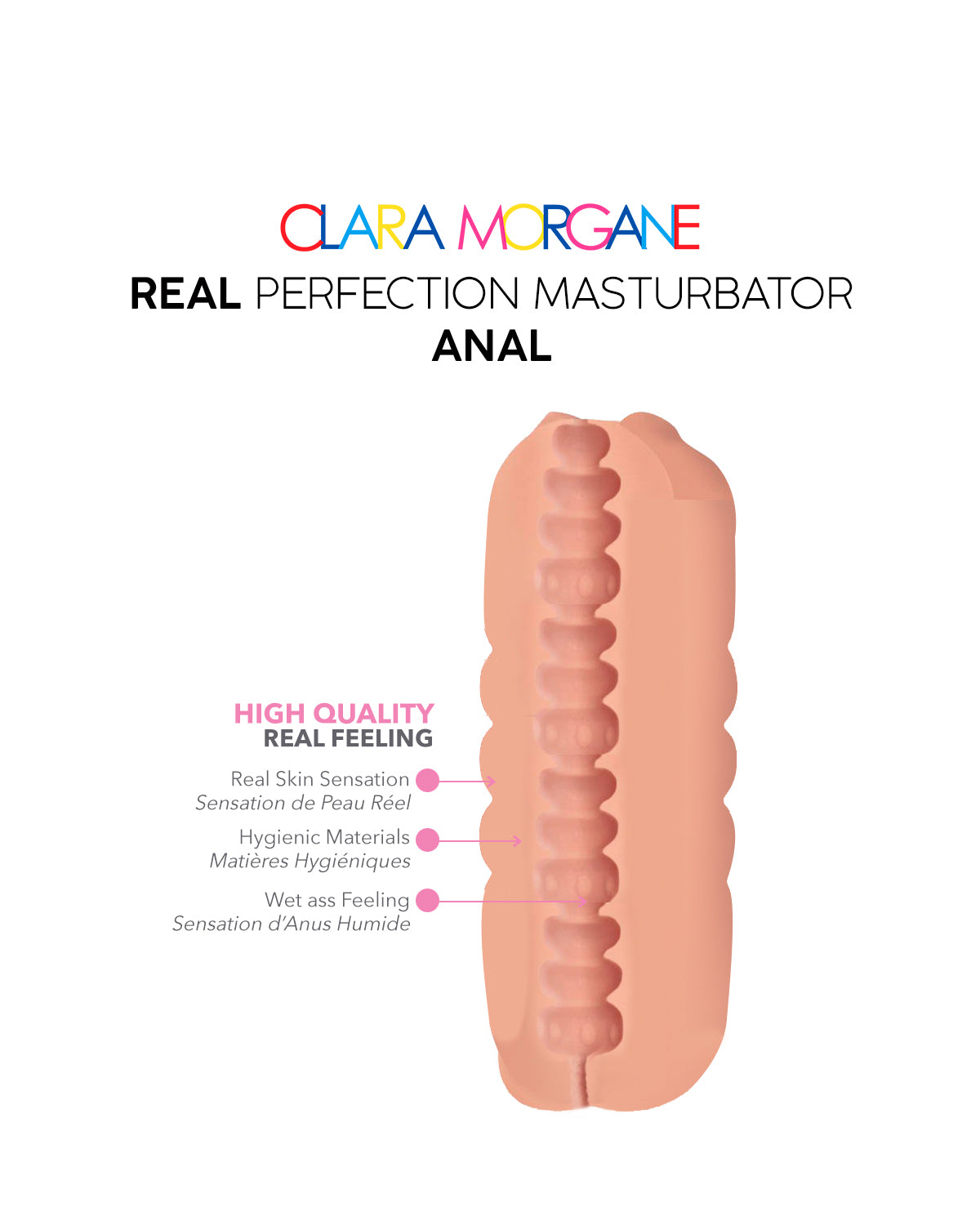 Masturbateur Real Perfection Anus - Clara Morgane