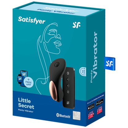 Stimulateur Clitoridien Portable avec App Little Secret - Satisfyer