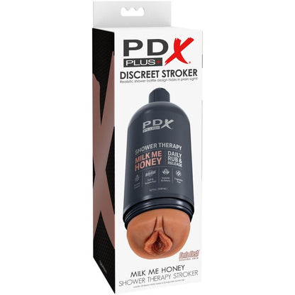 Realistic Discreet Shower Therapy Masturbator Dark - PDX Plus