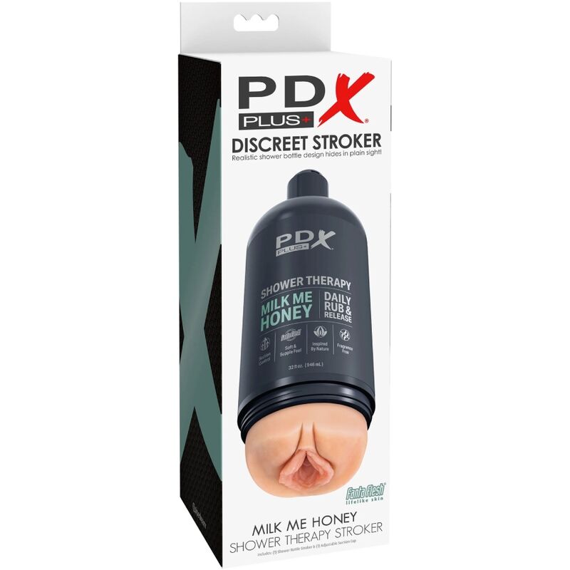 Realistic Discreet Shower Therapy Masturbator - PDX Plus