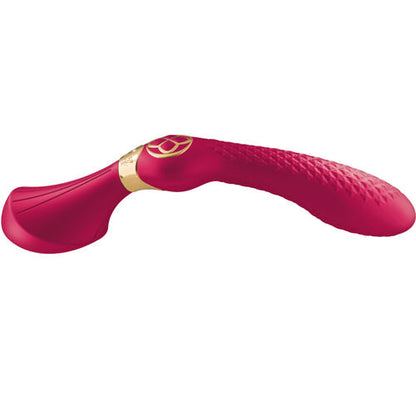 Vibromasseur et Stimulateur clitoridien 2 en 1 Zoa Fuchsia – Shunga