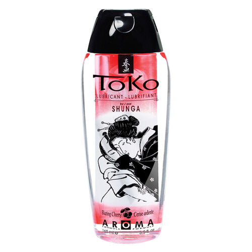 Lubrifiant Comestible base eau Toko Cerise Ardente - Shunga
