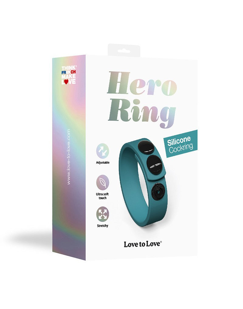 Hero Ring Adjustable Cockring - Love To Love