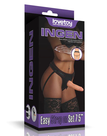 Gode ceinture strap-on avec gode Ingen - Lovetoy