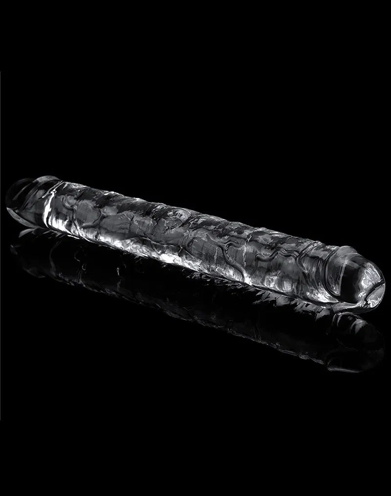 Gode - Dildo à Double Extrémité Transparent Flawless Clear - LoveToy