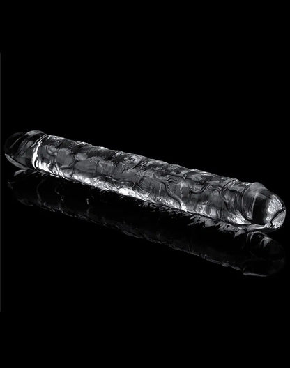 Gode - Dildo à Double Extrémité Transparent Flawless Clear - LoveToy