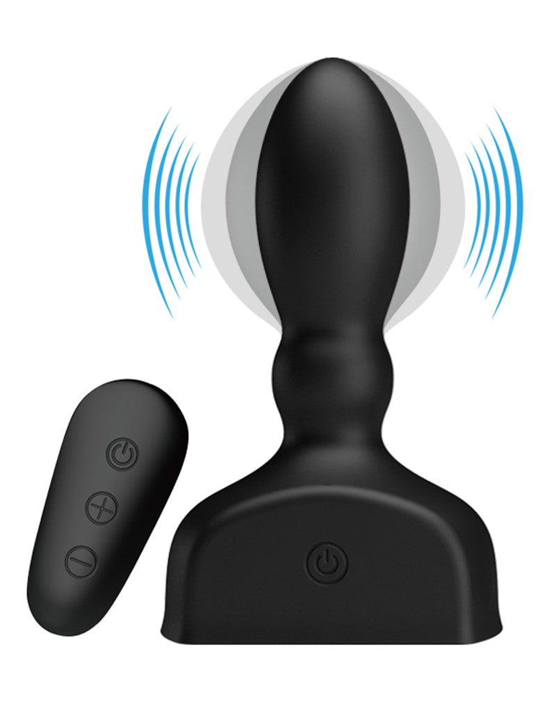 Plug Gonflable et Vibrant avec Télécommande Mr Play - PrettyLove