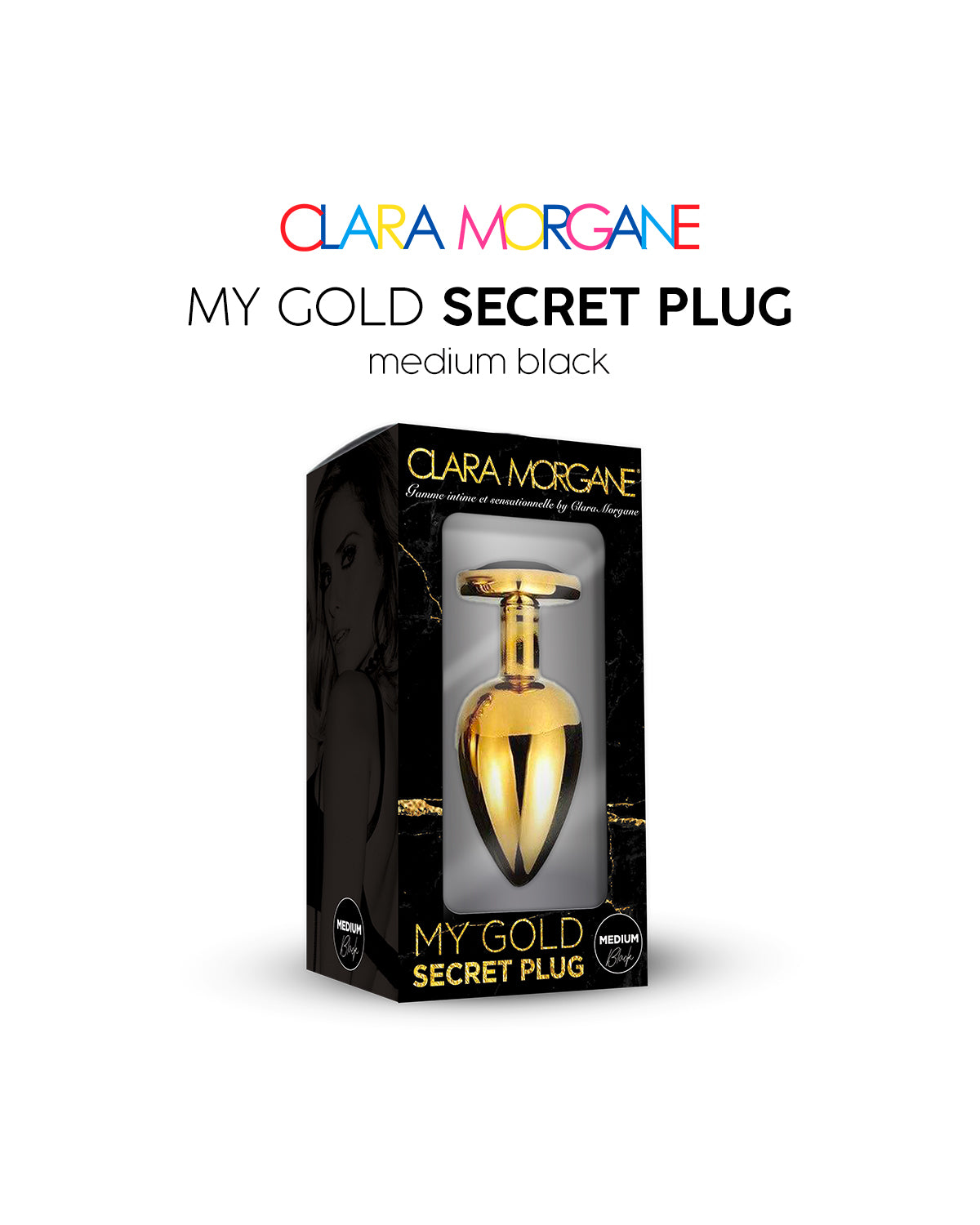 Plug My Gold Secret Plug M - Clara Morgane