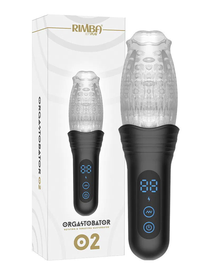 Masturbateur Automatique à Vas et Vient, Vibration et Rotations Orgastobator 02 - Rimba Toys